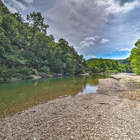 Creekside Hideaway With Fire Pit And Creek Access! Villa Mountain View Exterior foto