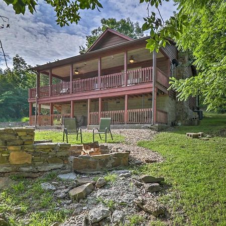 Creekside Hideaway With Fire Pit And Creek Access! Villa Mountain View Exterior foto